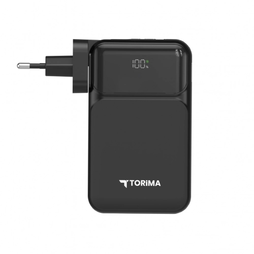 Torima Trm-1027 20000 mAh PD 22.5W Powerbank | 220V Priz Girişi |LCD Gösterge
