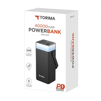 Torima Trm-1041 40000 mAh 22.5W Pd Powerbank | LCD Gösterge
