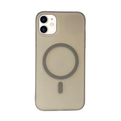İphone 11 Mat Slim Magsafe Silikon Kılıf