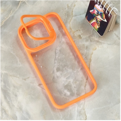 Samsung S23 Pencereli Stand Silikon Kılıf Samsung S23 Pencereli Stand Silikon Kılıf