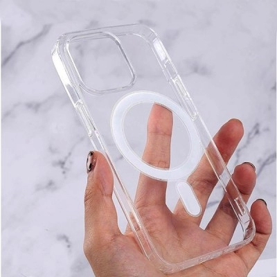 Samsung S22 Plus Şeffaf Magsafe Kılıf Samsung S22 Plus Şeffaf Magsafe Kılıf