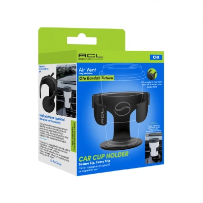 ACL CH1 Oto Bardak Tutucu | Havalandırma Izgarasına Takılır