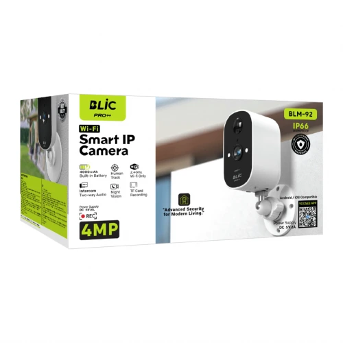 Blic BLM-92 4MP Akıllı IP Kamera