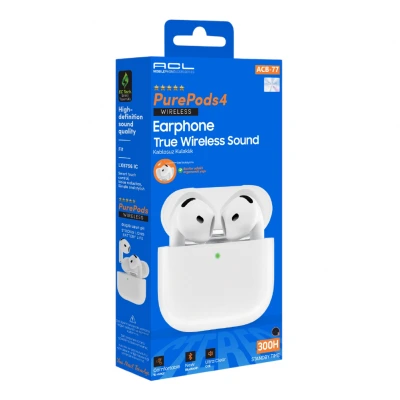 ACL ACB-77 PurePods4 TWS Bluetooth Kulaklık | 300 Saat Bekleme