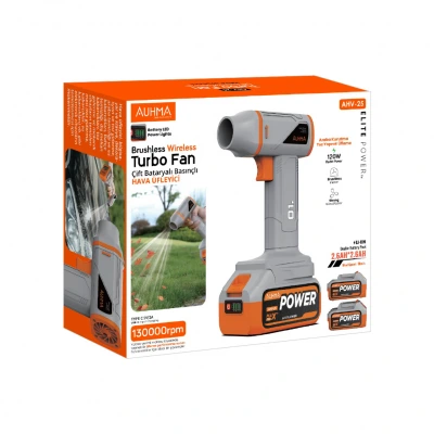 Auhma AHV-25 Turbo Fan | Çift Bataryalı