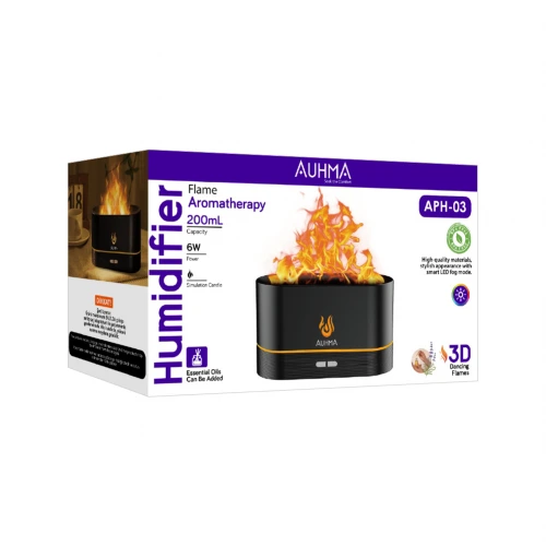 Auhma APH-03 Alevli Aromaterapi Hava Nemlendirici