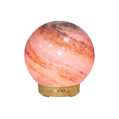 Auhma AUS-14 Ahşap Aromaterapi Hava Nemlendirici | Ay Görünümlü