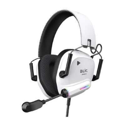 Blic BGH9 Kablolu Mikrofonlu RGB Oyuncu Kulaklığı | 2 Metre Kablo | USB ve Type-C Bağlantı