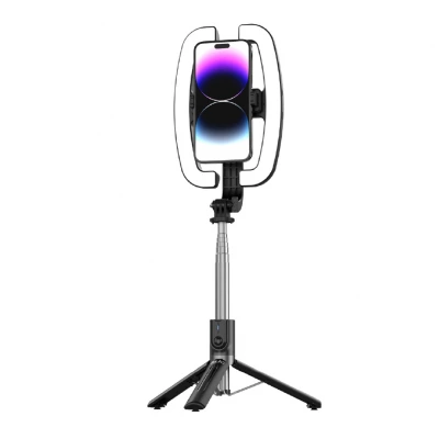 Blic BLV32 Kumandalı Halka Led Selfie Işığı | 3 Ton Beyaz | RGB | 138cm Tripod