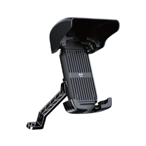 Blic Bst37 Ayna Bağlantılı Bisiklet | Motosiklet Telefon Tutucu | Titreşim Önleyici | Koruma Şapkalı