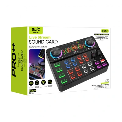Blic KSA2 Live Stream Canlı Yayın Ses Kartı