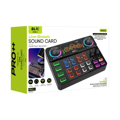 Blic KSA2 Live Stream Canlı Yayın Ses Kartı