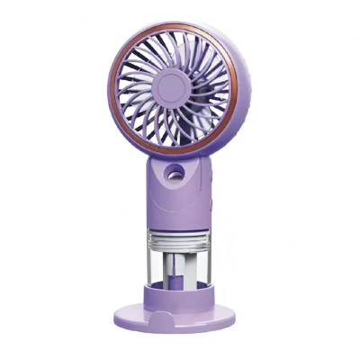 Auhma AUFN07 Şarjlı 3 Kademeli Su Hazneli Spreyli Mini El Fanı | 500mAh | Koku Eklenebilir