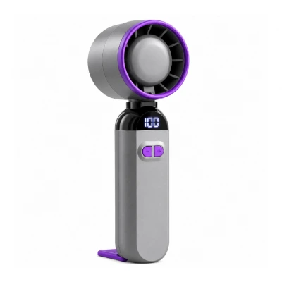 Blic BWFN19 Şarjlı 5 Kademeli LCD Göstergeli Mini El Fanı | 800mAh | 12.000 Rpm