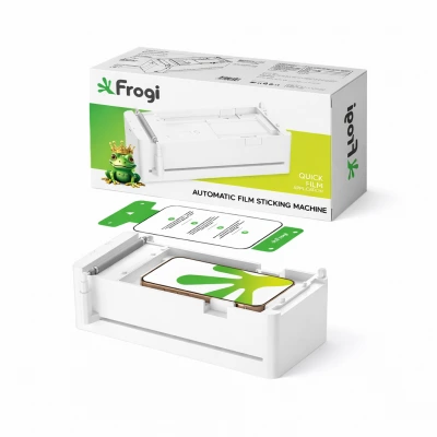 İphone Xr | 11 Frogi Cam Makinesine Uyumlu Antistatik Hayalet Kırılmaz Cam Koruyucu | Minimum Alım 5 Adet