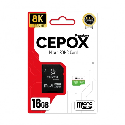 Cepox 16GB Hafıza Kartı | 3.0 
