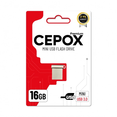 Cepox 16GB Mini Flash Bellek | USB 3.0