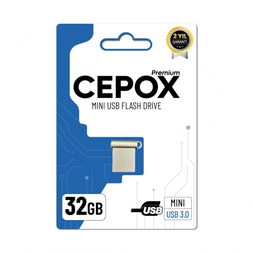 Cepox 32GB Mini Flash Bellek | USB 3.0