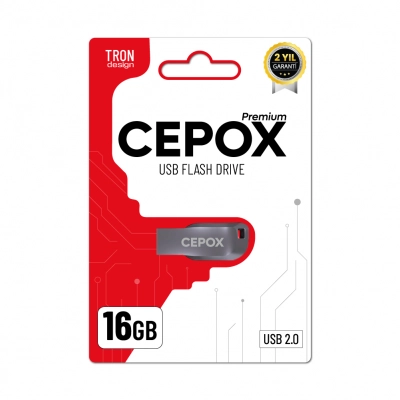 Cepox Tron 16GB Flash Bellek | USB 2.0