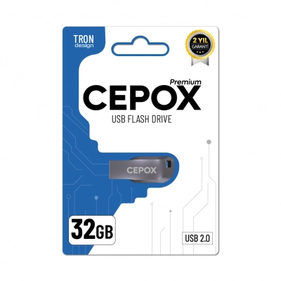 Cepox Tron 32GB Flash Bellek | USB 2.0