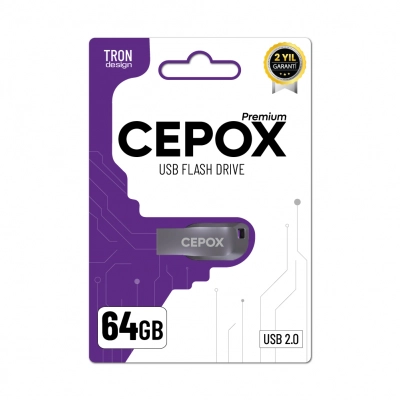 Cepox Tron 64GB Flash Bellek | USB 2.0