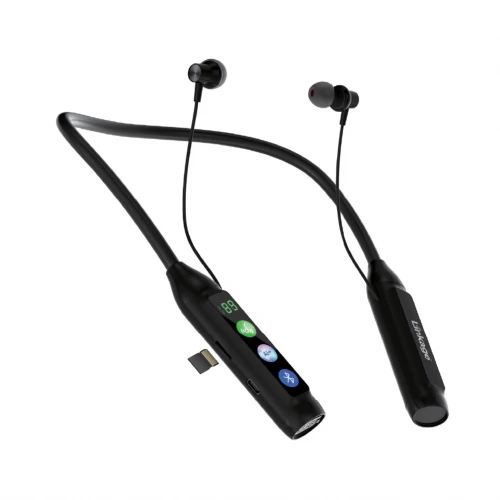Linkage Lkb-39 Boyun Askılı Bluetooth Kulaklık | 600 Saat Müzik Dinleme | SD Kart Yuvası