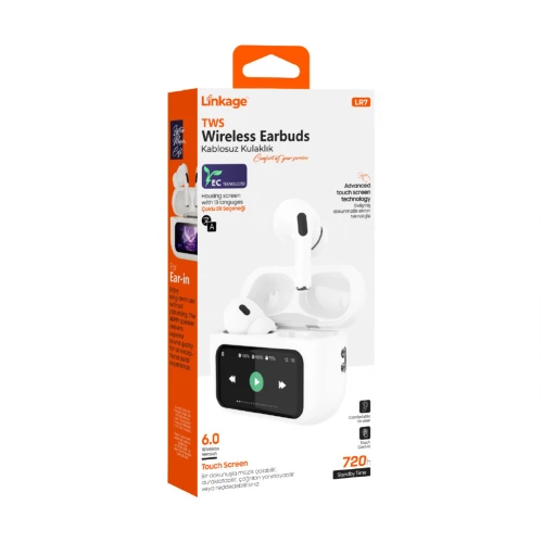 Linkage LR7 Dokunmatik Ekran Bluetooth Kulaklık | TWS