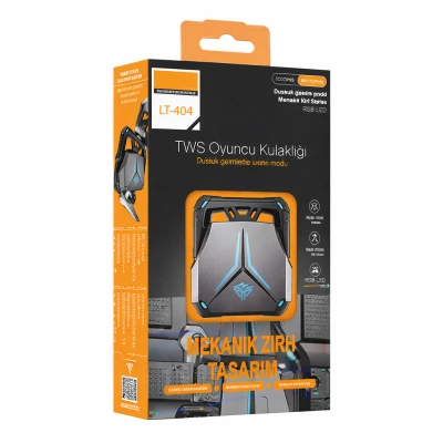 Lucatech LT-404 Bluetooth Kulak İçi TWS Oyuncu Kulaklığı | Aegis Serisi