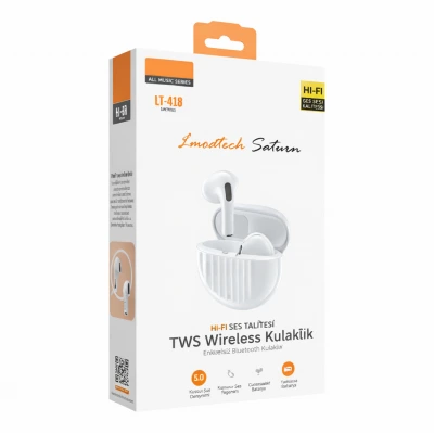 Lucatech LT418 Saturn TWS Bluetooth Kulaklık | HiFi Audio | BT 5.4