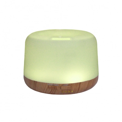 Lucatech LA-032 Ultrasonik Led Işıklı Hava Nemlendirici | Aromaterapi Kokulu | Ahşap Görünüm