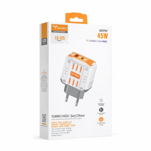 Lucatech Lc125 Pd | Usb 45W Başlık