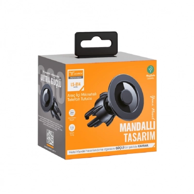 Lucatech LS-814 Mıknatıslı Araç Telefon Tutucu | Mandallı Tasarım