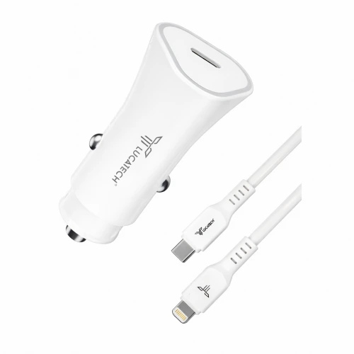 Lucatech Lc152 Pd Oto Başlık | Type-C Lightning Kablo | 45W Turbo Şarj