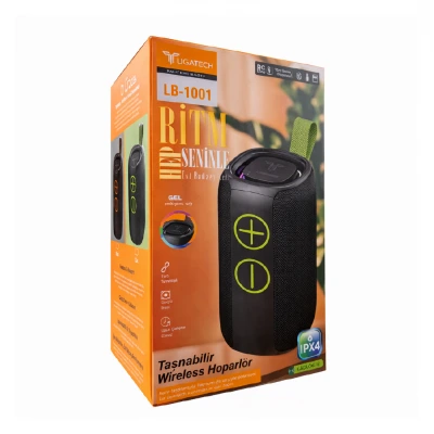 Lucatech LB-1001 RGB TWS Bluetooth Speaker | IPX4 Suya Dayanıklı