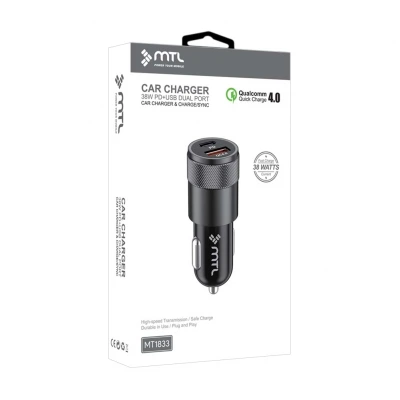 Mtl Mt1833 20W Pd | Usb  Araç Şarj Başlık