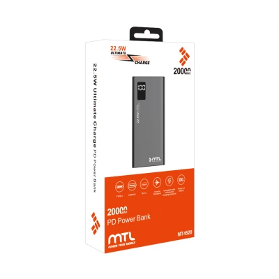 MTL MT4520 20000 Mah 22.5W Lcd Powerbank
