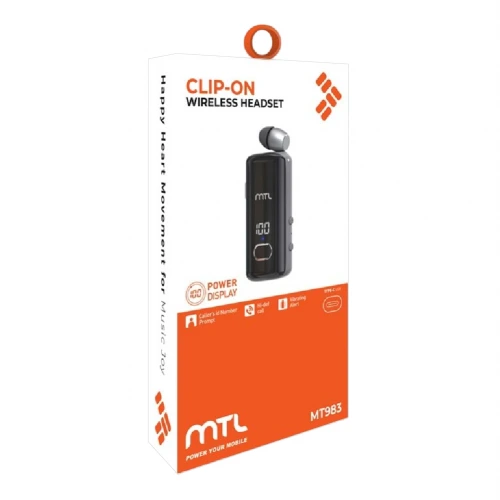 MTL MT983 Makaralı Bluetooth Kulaklık | Titreşimli | LCD Göstergeli