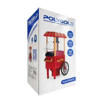 Polygold PG-618 Mısır Patlatma Makinesi | 1200W | 270 ml