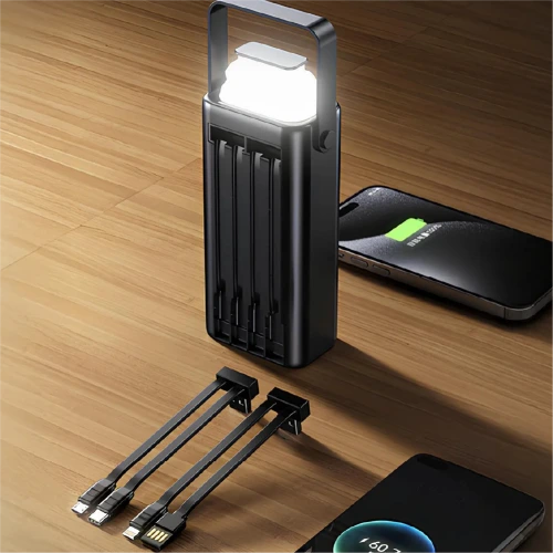 Powerway PD30 30000 Mah 22.5W Lcd Göstergeli Powerbank | Led Lamba