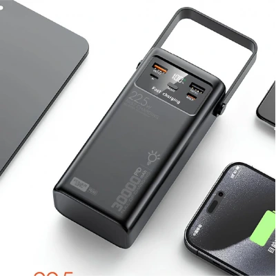 Powerway PD30 30000 Mah 22.5W Lcd Göstergeli Powerbank | Led Lamba