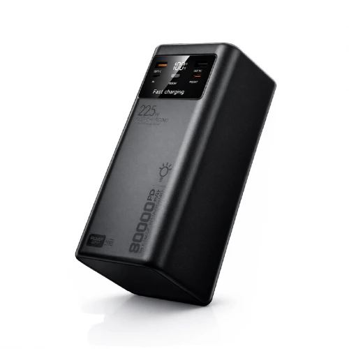 Powerway PD80 80000 Mah 22.5W Lcd Göstergeli Powerbank | Kamp Işığı