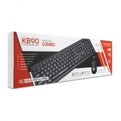 Subzero KB90 Kablosuz Tr Q Klavye | Mouse Set | Suya Dayanıklı
