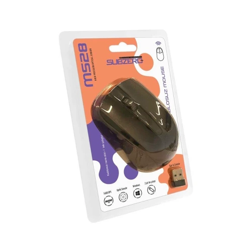 Subzero MS28 Kablosuz Optik Mouse | 1600 Dpi