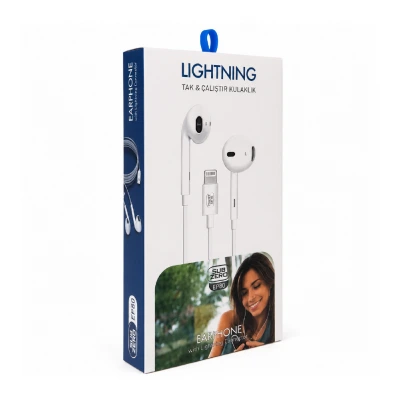 Subzero Ep80 Lightning Mikrofonlu Kulaklık | Tak Çalıştır