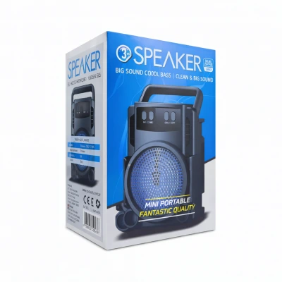 Subzero SB53 Mini Bluetooth Speaker 3"
