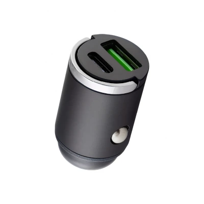 Subzero CR98 30W 3.4A Hızlı PD | Usb Metal Mini Araç Şarj Başlığı