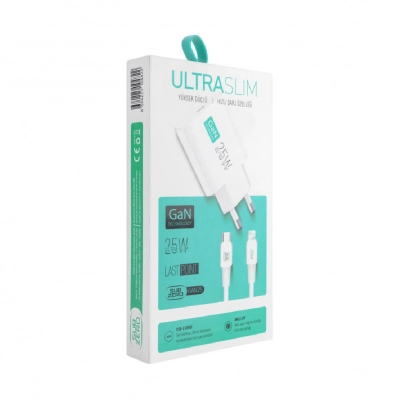 Subzero GAN25 Type-C To Lightning 25W Quick Şarj | Slim Kasa