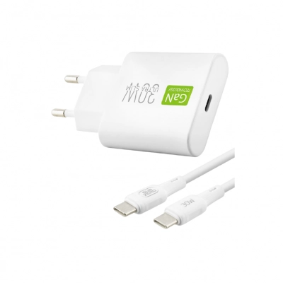 Subzero GAN30 Type-C To Type-C  30W Hızlı Pd Şarj | Slim Kasa