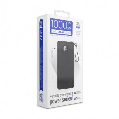 Subzero PR125 10000 Mah Powerbank | LCD Göstergeli | İki Kablolu