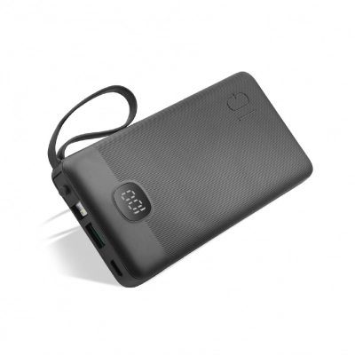 Subzero PR125 10000 Mah Powerbank | LCD Göstergeli | İki Kablolu